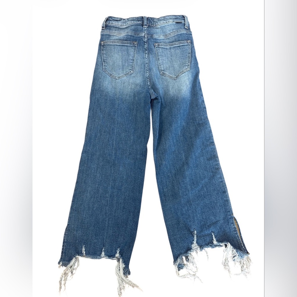 Risen Los Angeles distressed wide leg jeans - Picture 3 of 7